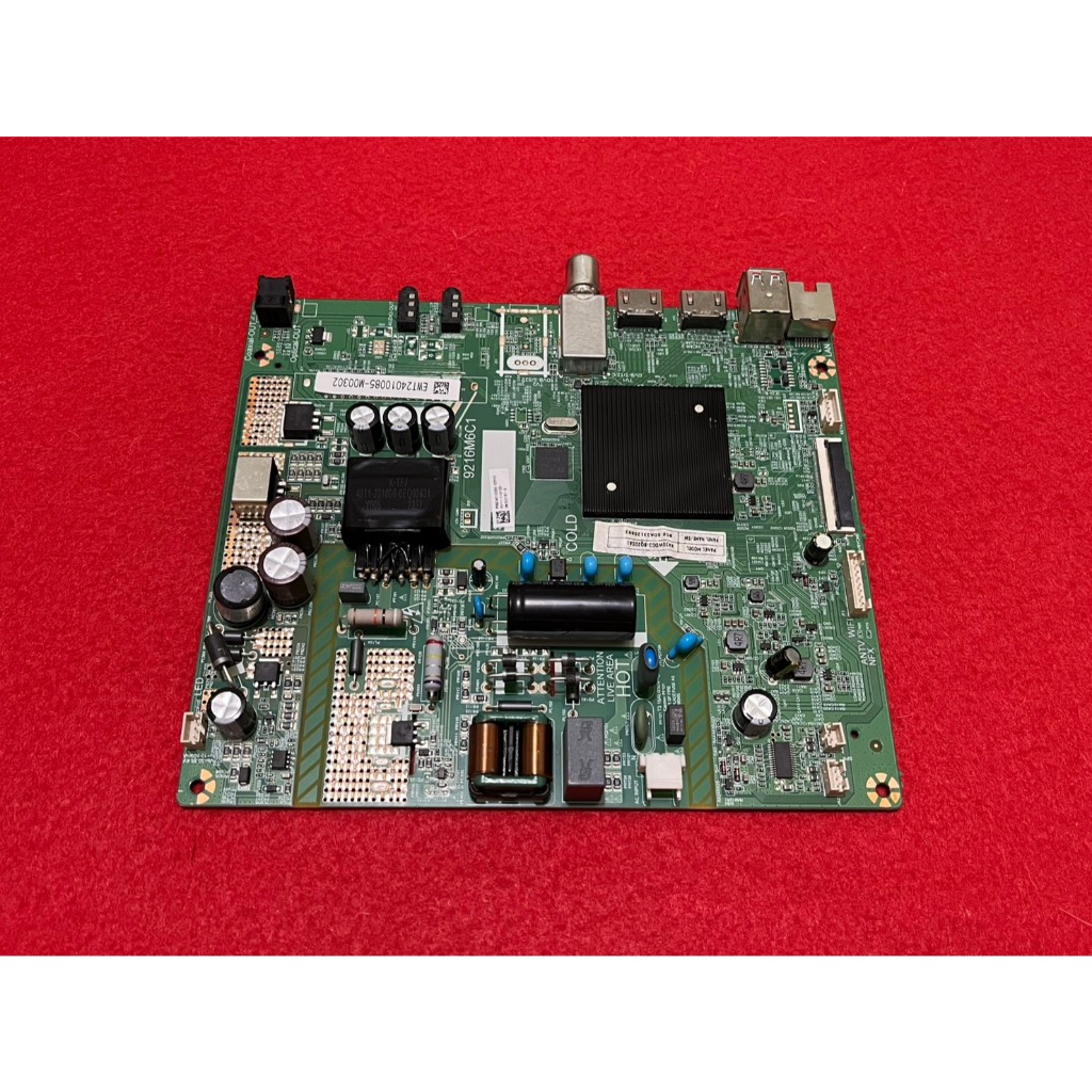 เมนบอร์ดทีวียี่ห้อACONATIC รุ่น43HS410ANพาร์ท9216M6C1 (แท้ถอด)