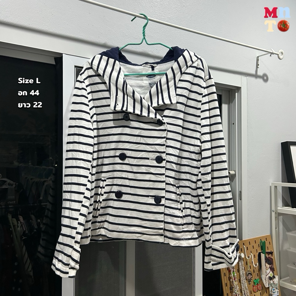 💙เสื้อยืดฮู้ดดี้ Old Navy