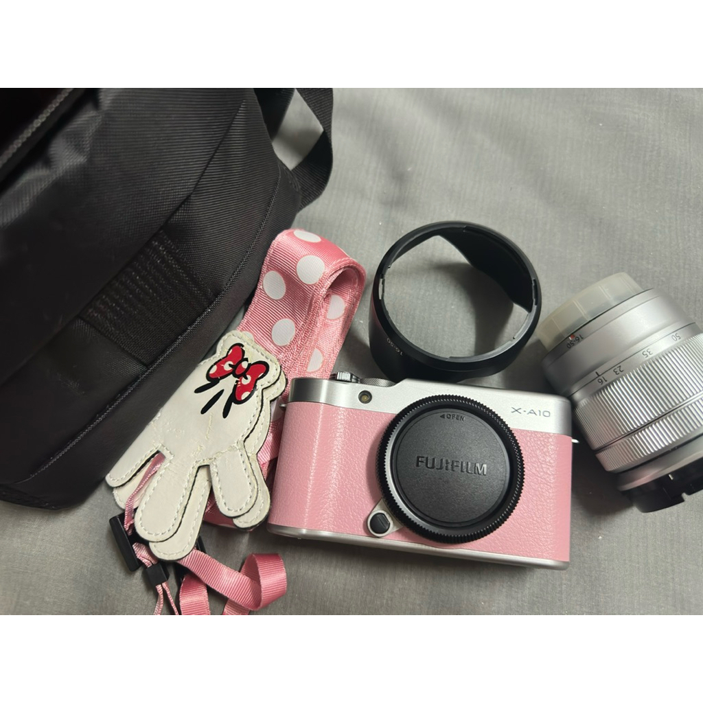 กล้อง Fuji xa10 มือสอง สีชมพู