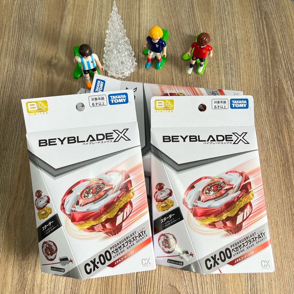 beybladeX เบย์เบลดเอ็กซ์ CX-00 PEGASUSBLAST ATr Red limited B4 กล่องใหม่ของแท้พร้อมส่ง