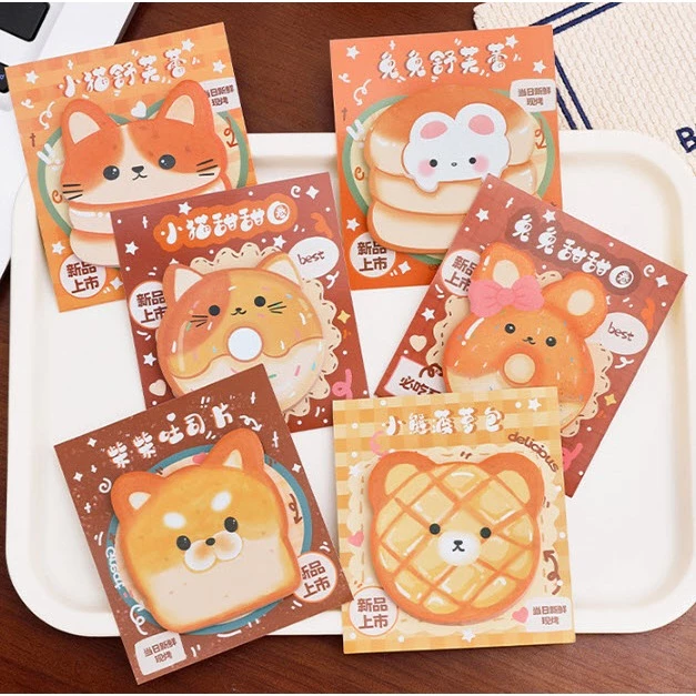 กระดาษโน้ต sticky note ลายการ์ตูน กาวในตัว thumbnail 6