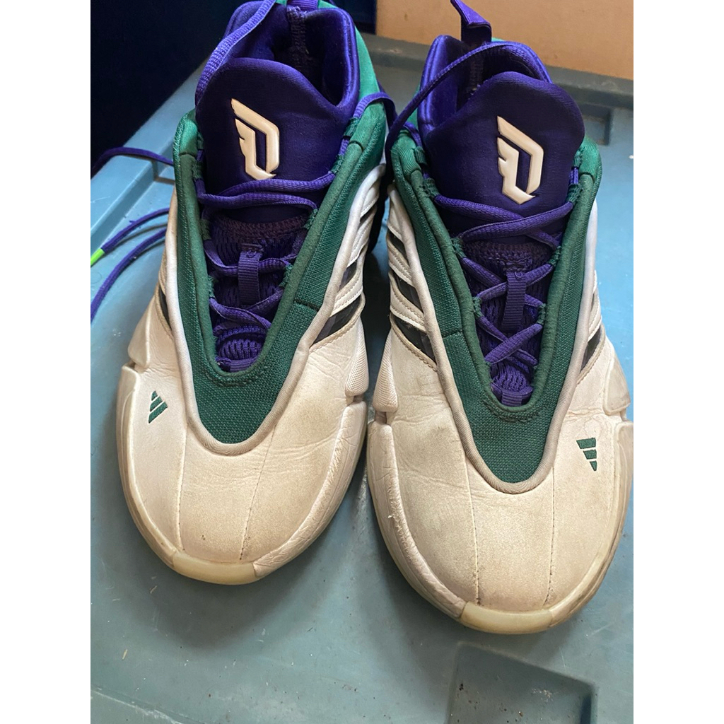 Adidas dame9 สี Milwaukee buck 7.5us