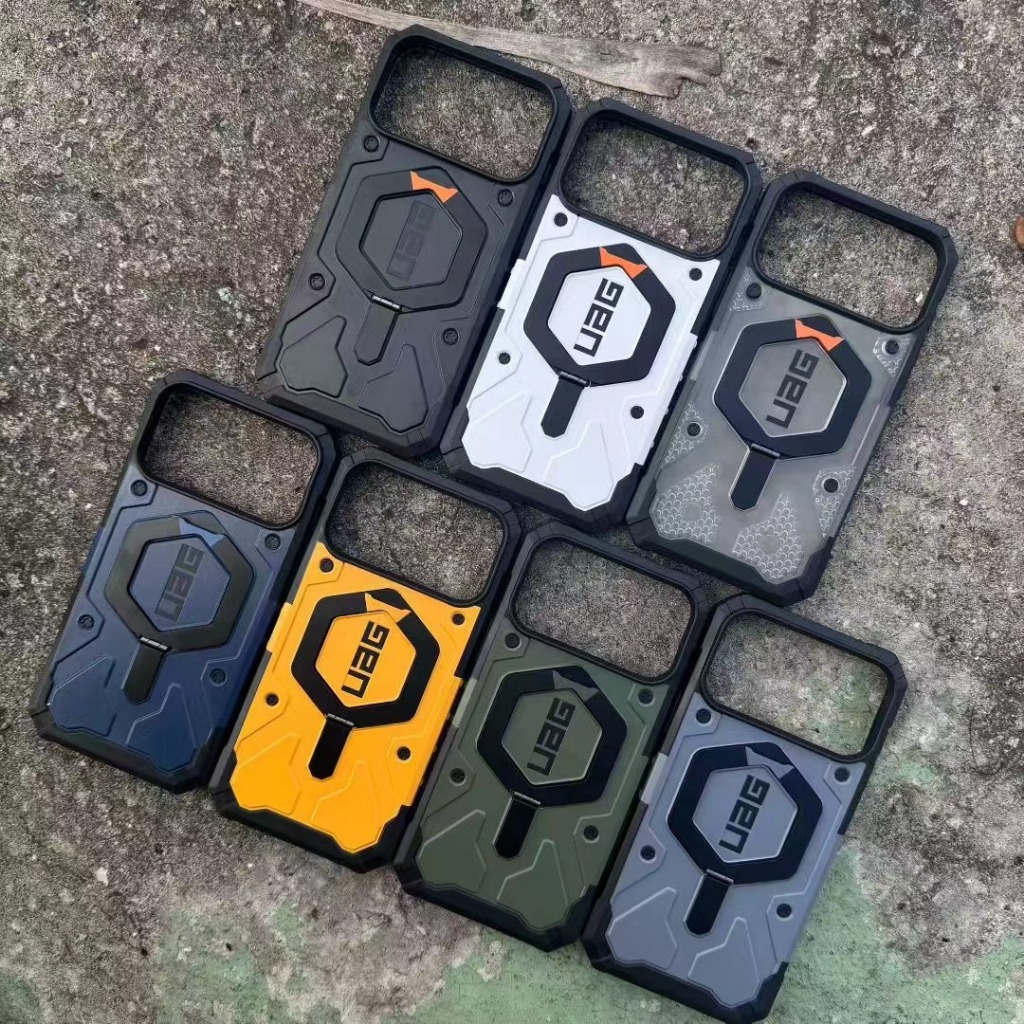 F038-CASEขาตั้ง UAG FOR IPHONE 16 PRO MAX PLUS AIR 16PM/PRO 16/16PLUS15PM/PRO/PLUS/13PM/14PM/14PRO/13/14 /12PM/