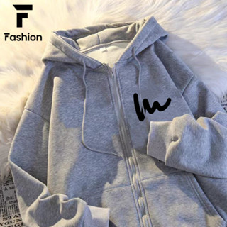 เสื้อสเวตเตอร์ฮู้ดคู่ซิป Unisex เนื้อผ้านุ่ม ใส่สบาย เกรดพรี…