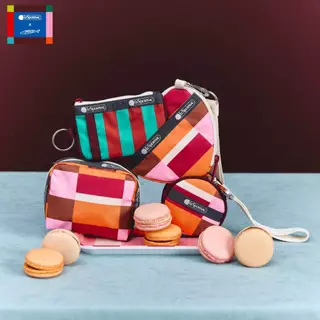 Lesportsac Key Card Holder Bag กระเป๋ากุญแจใส่นามบัตร Style 4009 LeSportsac x Sardine