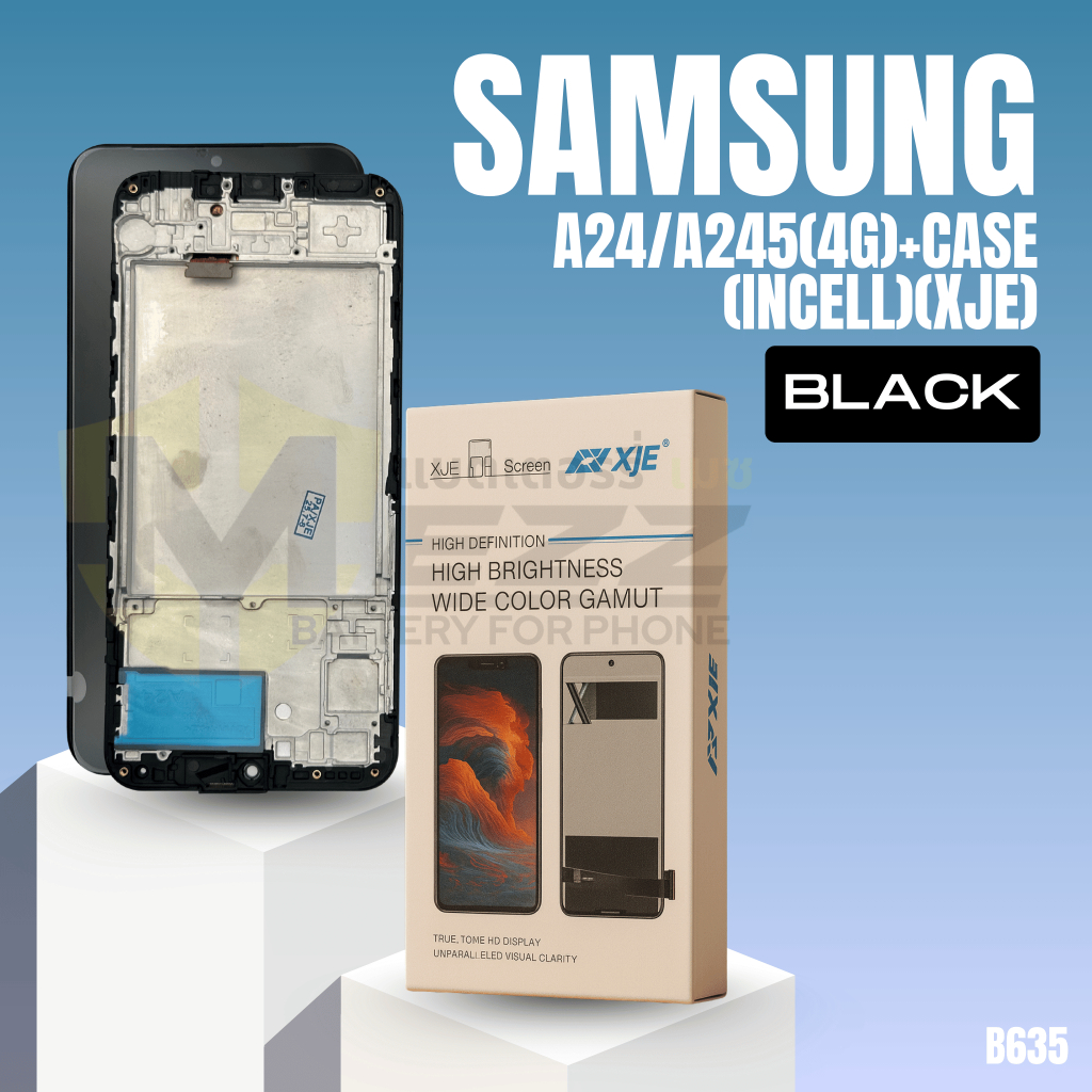 LCD Samsung A24/A245(4G)+CASE (incell)(B)(XJE)