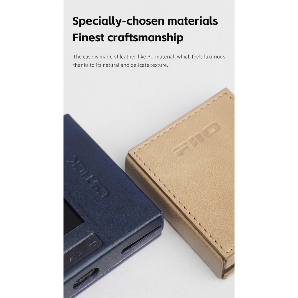 FiiO SK-ESTICK+QX13 เคสหนังคุณภาพดีสำหรับ ESTICK+QX13 ให้การป้องกันที่ยอดเยี่ยม เฉพาะเคส [-เคส-] - รูปที่ 4