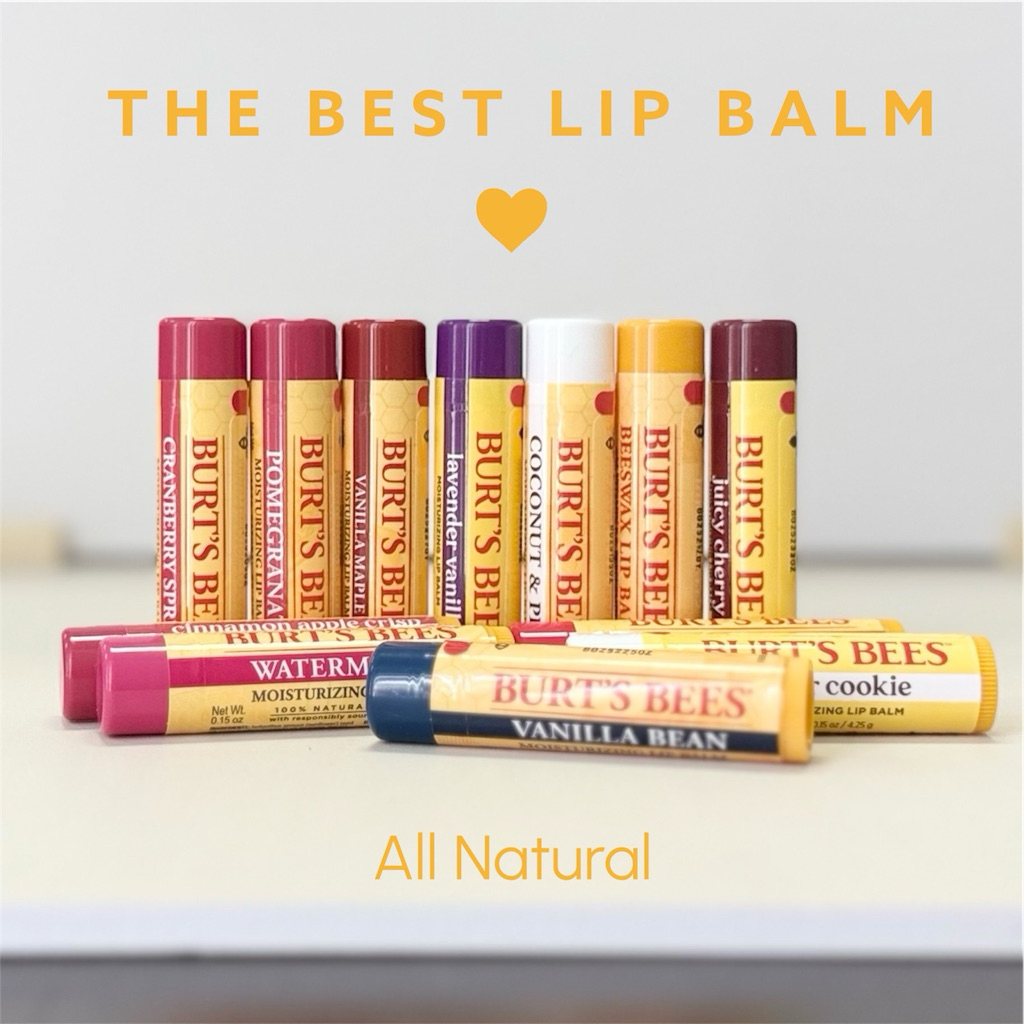Burt's Bee Lip Balm ลิปบาล์ม ลิปมัน นำเข้าจาก USA 🇺🇸 ของแท้พร้อมส่ง no box แบ่งขายราคาประหยัด!