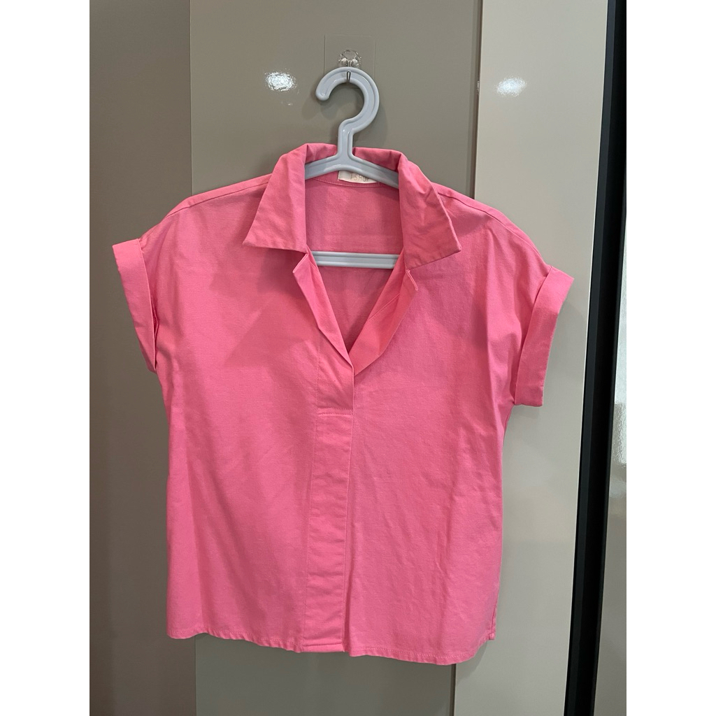 เสื้อ TSHOP สีชมพู สภาพนางฟ้า