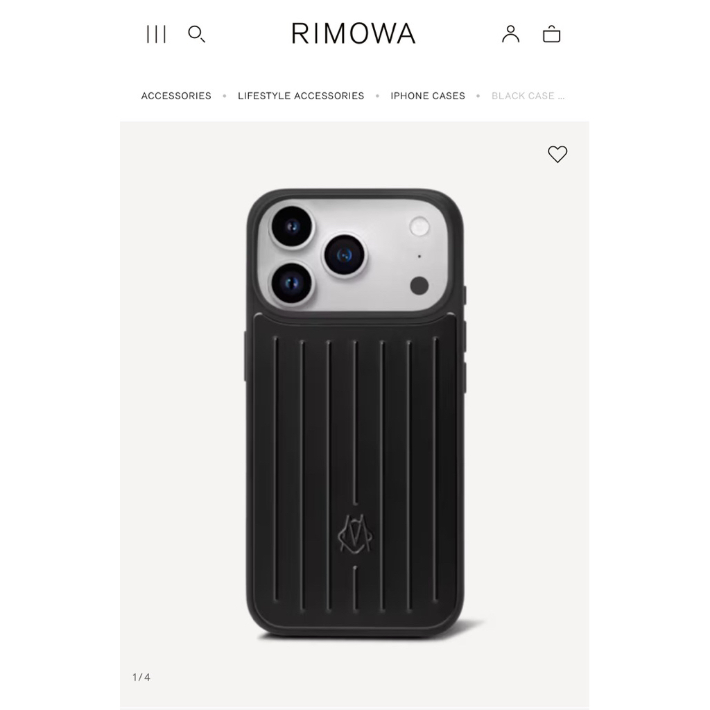 Rimowa case 17 Pro Max (อ่านรายละเอียดก่อนได้ครับ)
