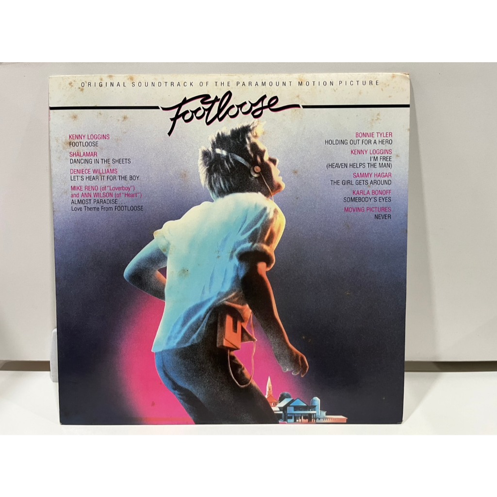 1LP Vinyl Records แผ่นเสียงไวนิล Footloose - Motion Picture Soundtrack   (H12B16)
