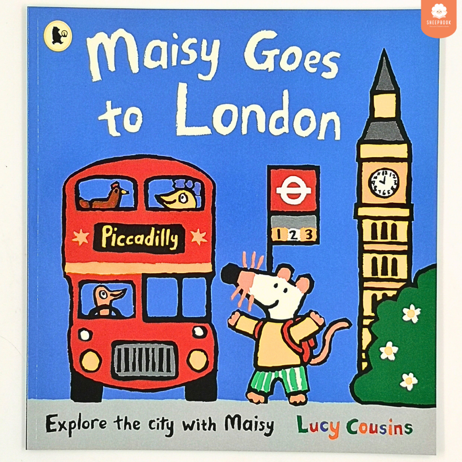 นิทานปกอ่อน Maisy Goes to London สีสันสดใส E4F4