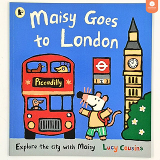 นิทานปกอ่อน Maisy Goes to London สีสันสดใส E4F4