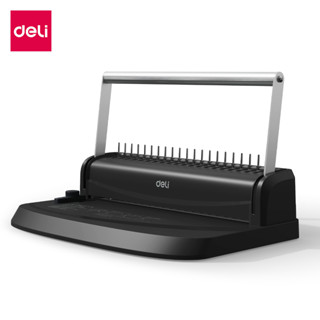 Deli เครื่องเข้าเล่มกระดูกงู  เครื่องเข้าเล่มเอกสาร ใช้งานง่…