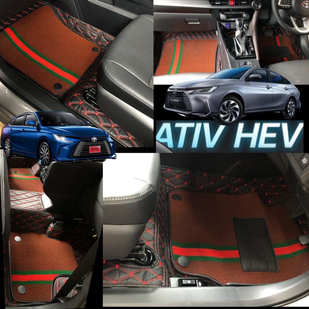 (ฟรี!!หมอน+เบลท์+รองเเขน) Yaris Ativ Hev 2025(สินค้าพร้อมส่งจากโรงงาน)ผลิตส่งตรงในทุกวัน