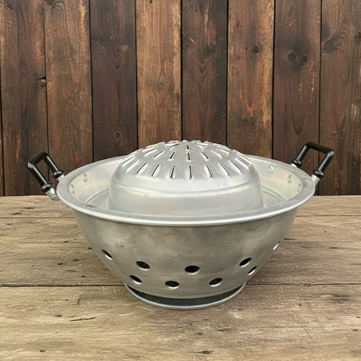 ชุดเตาหมูกระทะอลูมิเนียม ตรากุ๊กไทย ขนาด 30 และ 35 ซม. - รูปที่ 4