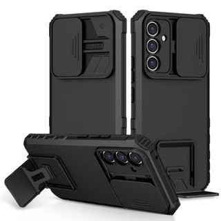 [ส่งจากไทย]03 เคสหุ่นยนต์ ตั้งได้ สำหรับ For Samsung A56 A36 A06 A16 A55 A15 A25 A35 S23FE เคสสไลด์กล้อง ตั้งได้ สำหรับ