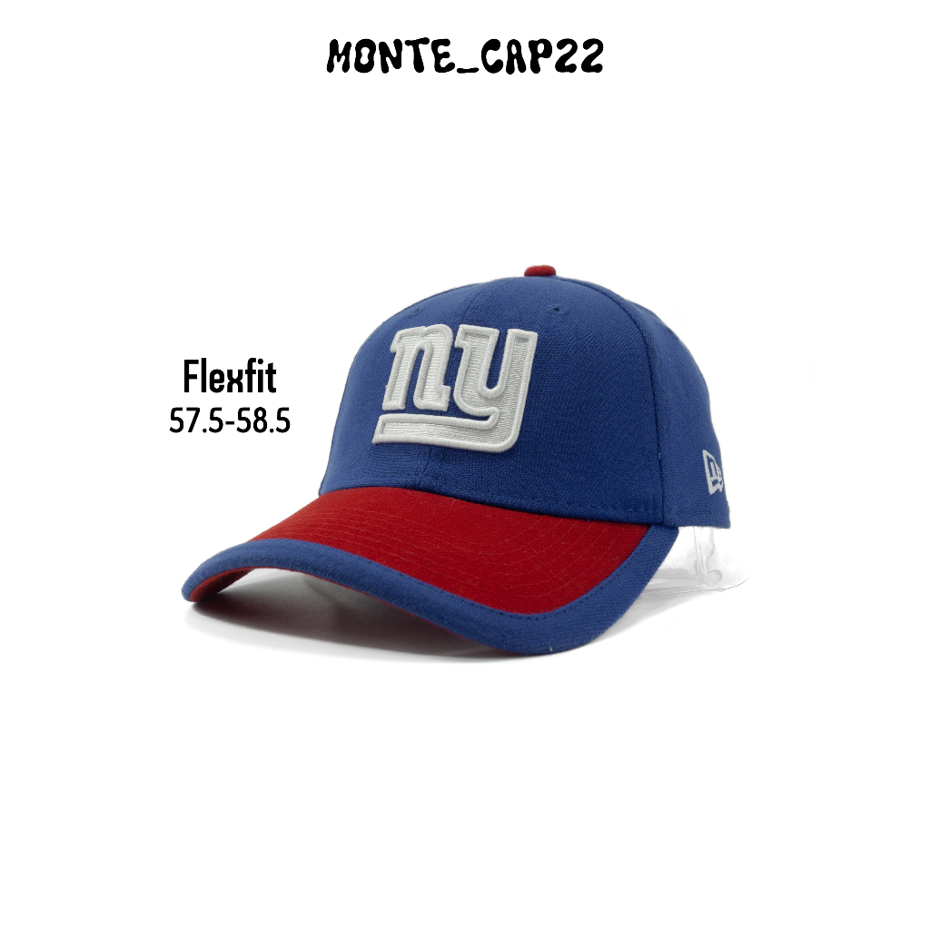 [ใส่โค้ดลดได้]✅100% New York Giants NFL New Era 39Thirty หมวกมือสอง Hat cap หมวกแก๊ป เบสบอล