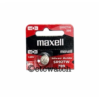 พร้อมส่ง> ถ่านกระดุม Maxell SR927W / 399 1 ก้อน สำหรับใส่ Gshock GA-1000 GA-1100 GA-300 GA-310