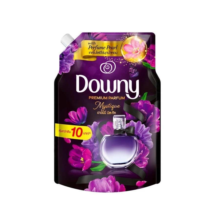 ลดเพิ่ม 30% 🔥Downy ดาวน์นี่ พรีเมี่ยม พาร์ฟูม น้ำยาปรับผ้านุ่มเข้มข้น กลิ่นมิสทีค รีฟิล 1 ลิตร
