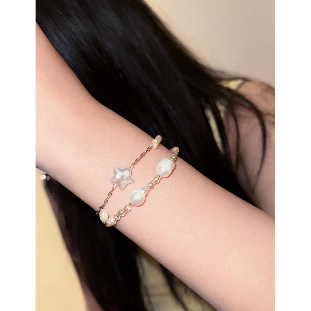 Pearl&co- pearl harmony bracelet