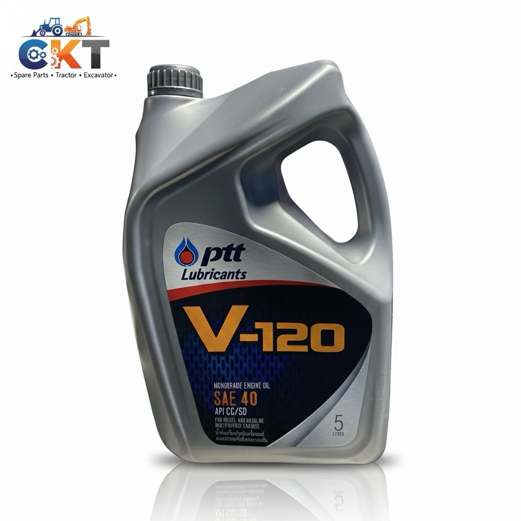 PTT น้ำมันเครื่อง SAE 40 V-120 ขนาด5ลิตร