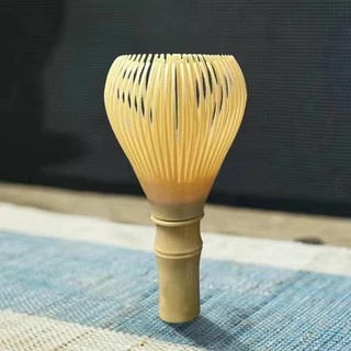 จัดส่งทันที แปรงเรซิ่น Matcha Whisk Chasen สำหรับผงชาเขียวมัทฉะ ที่ปัดแป้งแบบใช้ซ้ำได้พร้อมพิธีชงชาที่ใส่ที่ตี
