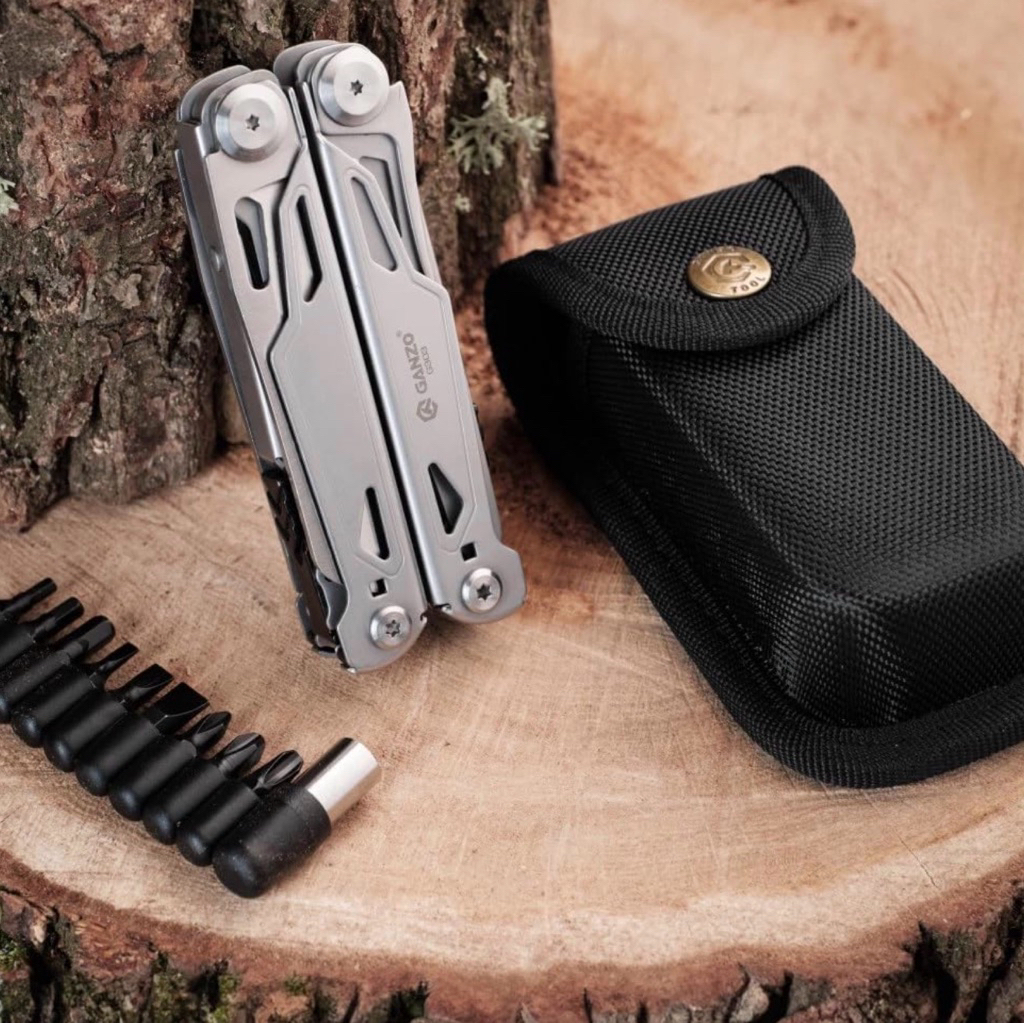 เครื่องมืออเนกประสงค์Ganzo G303 ของแท้100%  ทำจากเหล็ก 440C ต้านทานสนิมและการกัดกร่อน