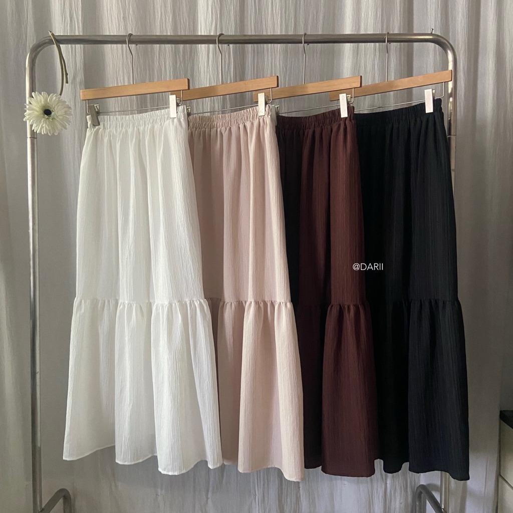 Sugar Skirt | กระโปรงยาว เอว 24” ยืดสุด 42”