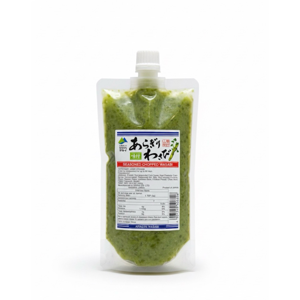 วาซาบิปรุงรส ทานกับเนื้อสไตส์ญี่ปุ่นหรืออาหารตะวันตก Aragiri Wasabi Ajisuki Marui 300g - รูปที่ 4