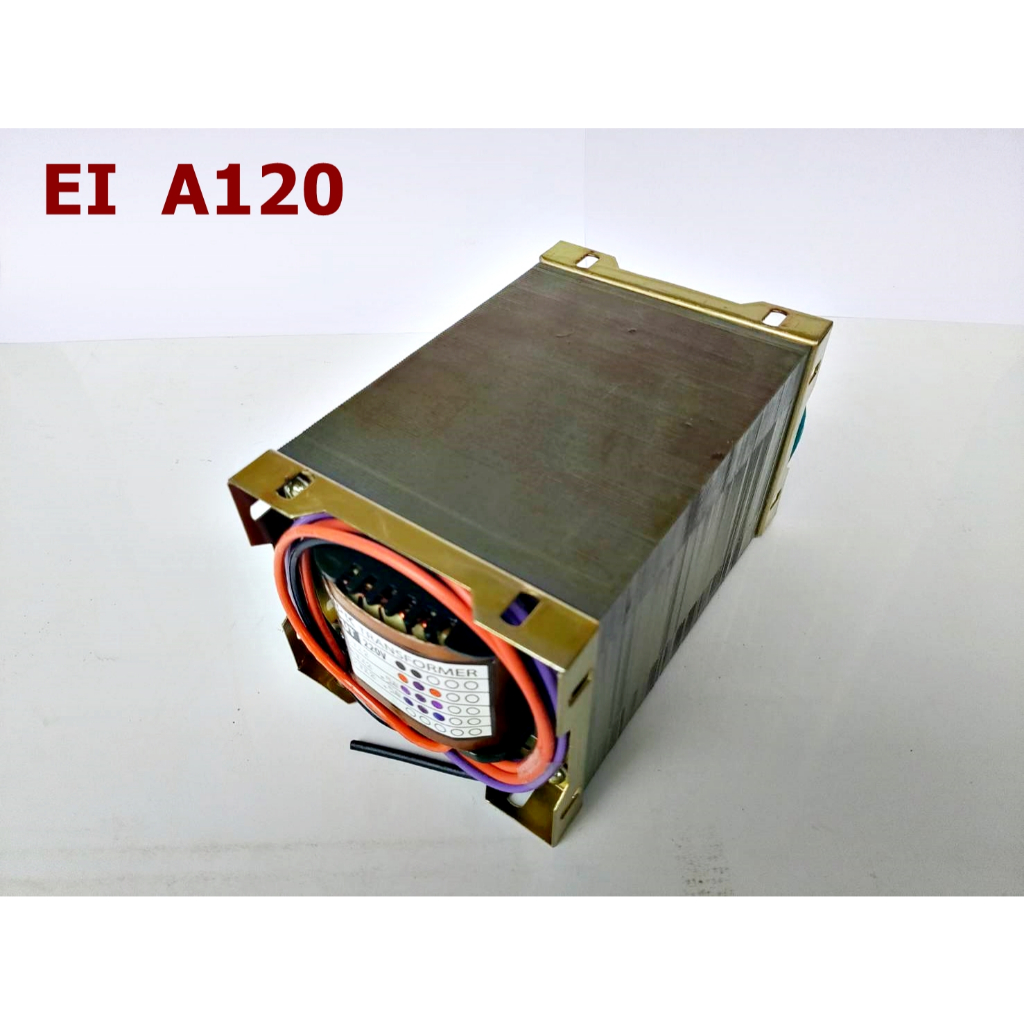 หม้อแปลงEI 2U ขนาด7A รุ่น A120 ทองแดงแท้ สำหรับเครื่องขยายเสียง - รูปที่ 3