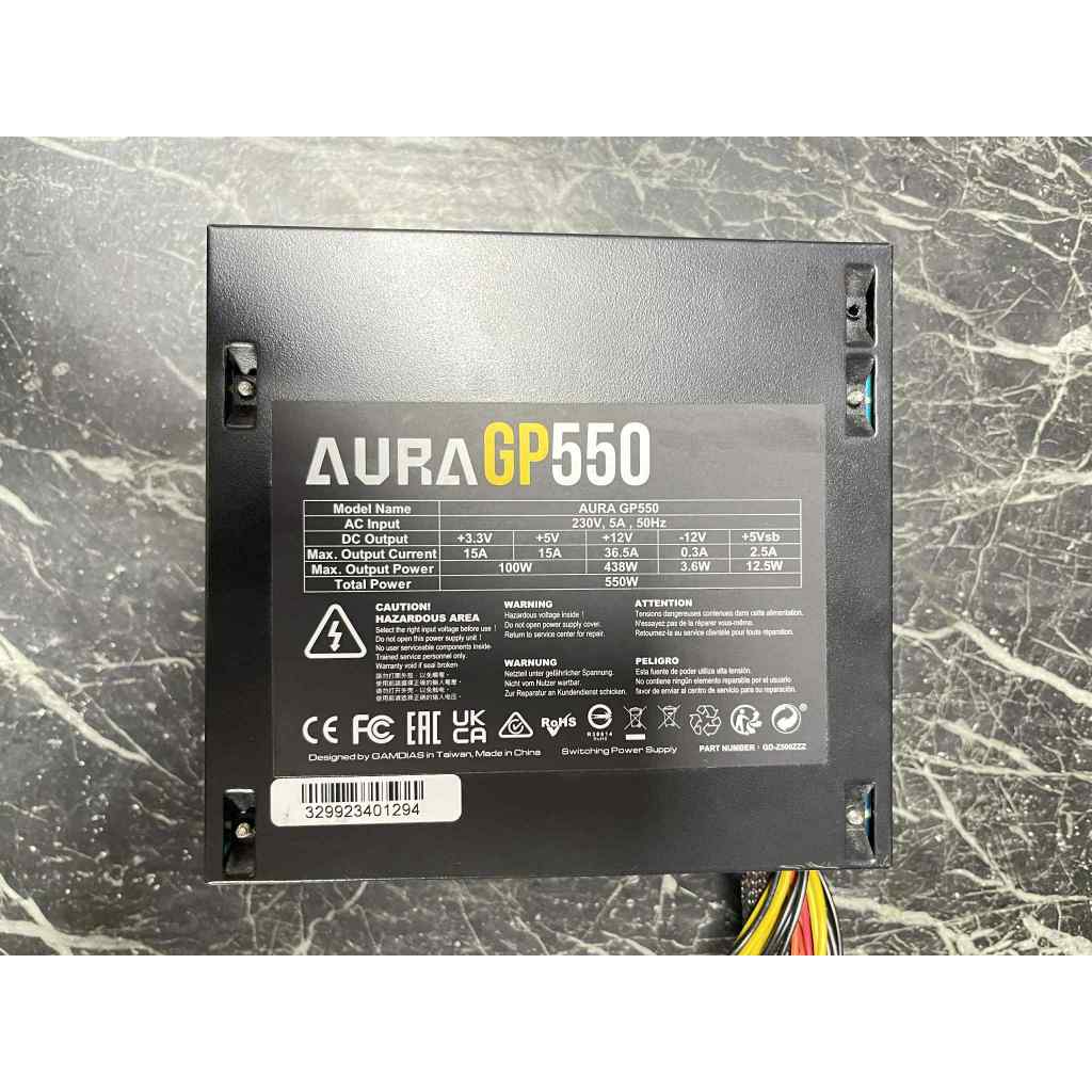 Power Supply AURA GP550 W