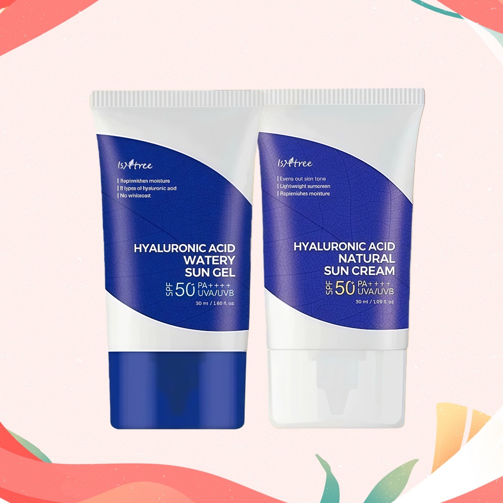 ผลิตภัณฑ์ของแท้ / ครีมกันแดดสำหรับใบหน้า  Isntree Hyaluronic Acid 50ml/ จัดส่งที่รวดเร็ว