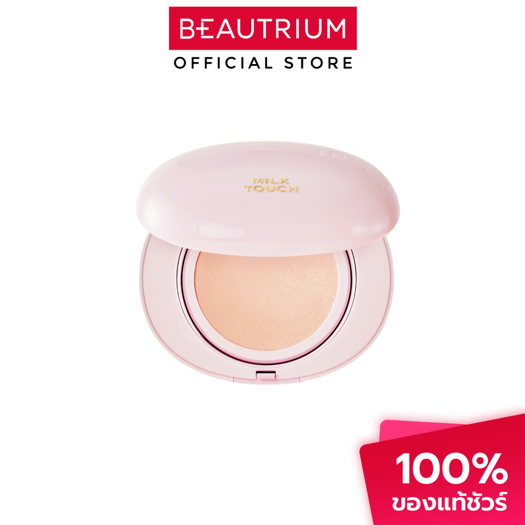 MILKTOUCH All-Day Skin Fit Milky Glow Cushion คุชชั่น 15g