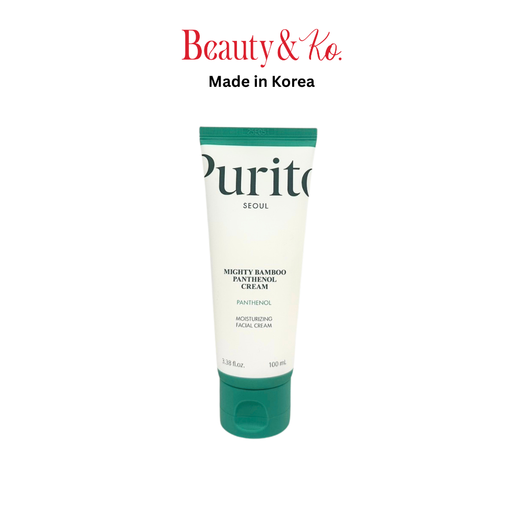 BeautyandKo PURITO MIGHTY BAMBOO PANTHENOL CREAM ครีมบำรุง ช่วยเพิ่มเกราะป้องกันผิว