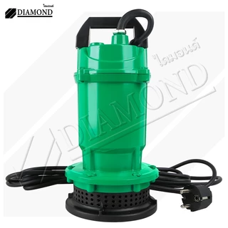 Diamond ปั๊มแช่ 1 นิ้ว ปั้มแช่ดูดโคลน ปั๊มจุ่ม 450W สายไฟ 3 เมตร ปั๊มน้ำ ปั๊มแช่ไฟฟ้า มอเตอร์ทองแดงแท้100%
