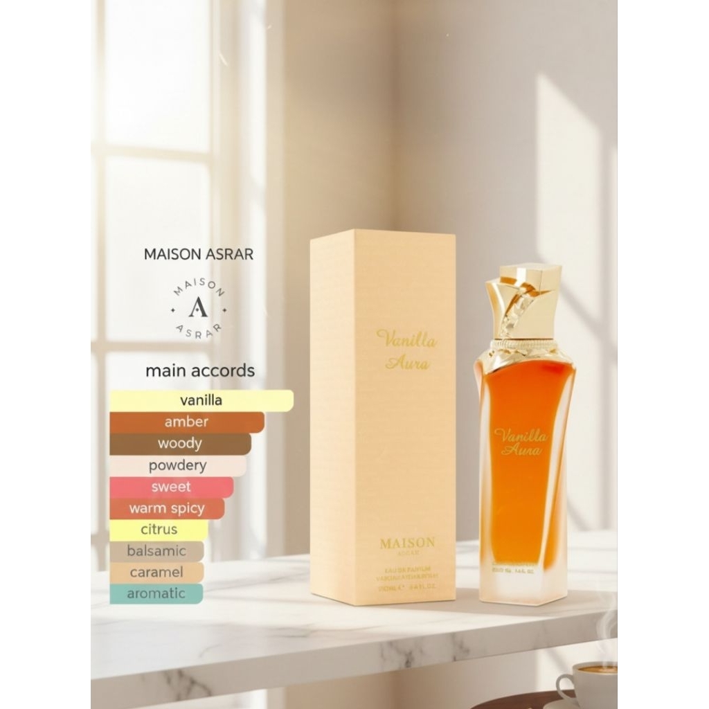 Vanilla Aura/Vanilla Seduction original arabic perfume by Gulf Orchid น้ำหอมอาหรับเเท้เมดอิน UAE