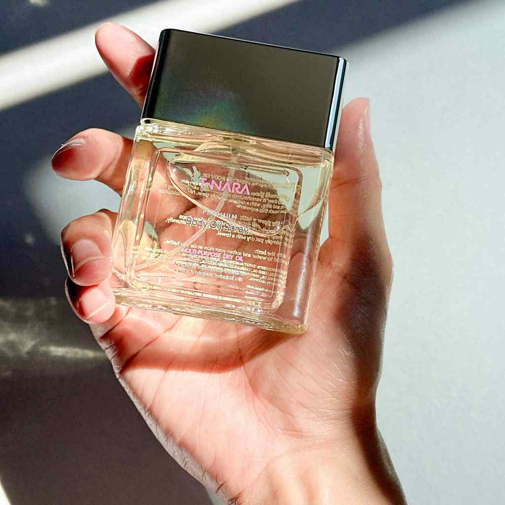 T-NARA บอดี้ออยล์ 50 ml. [กลิ่นหรูหรา ดูผู้ดี] บำรุงผิวล้ำลึก กลิ่นหอมติดผิว