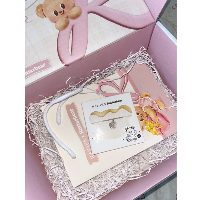 ส่งต่อ Ravipa x Butterbear Healthy Peach Bracelet