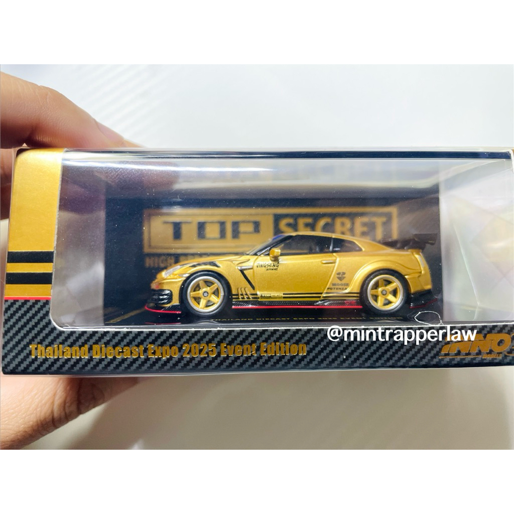 TOP SECRET🟡NISSAN GT-R R35 งาน TDE 2025 (พร้อมลายเซ็น พี่เบียร์ ใบหยก)