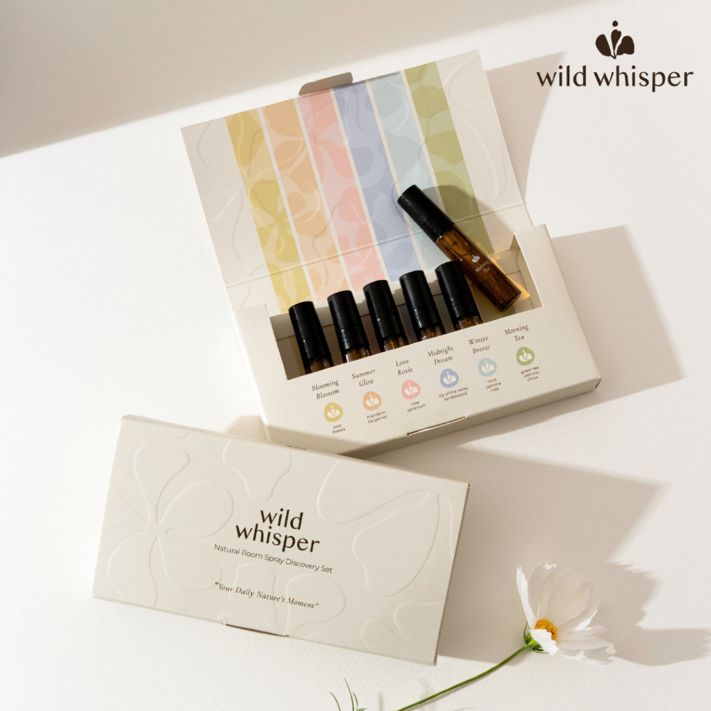 wild whisper | Natural Room Spray Discovery Set | น้ำหอมปรับอากาศ ชุดทดลอง ขนาด 30 มล.