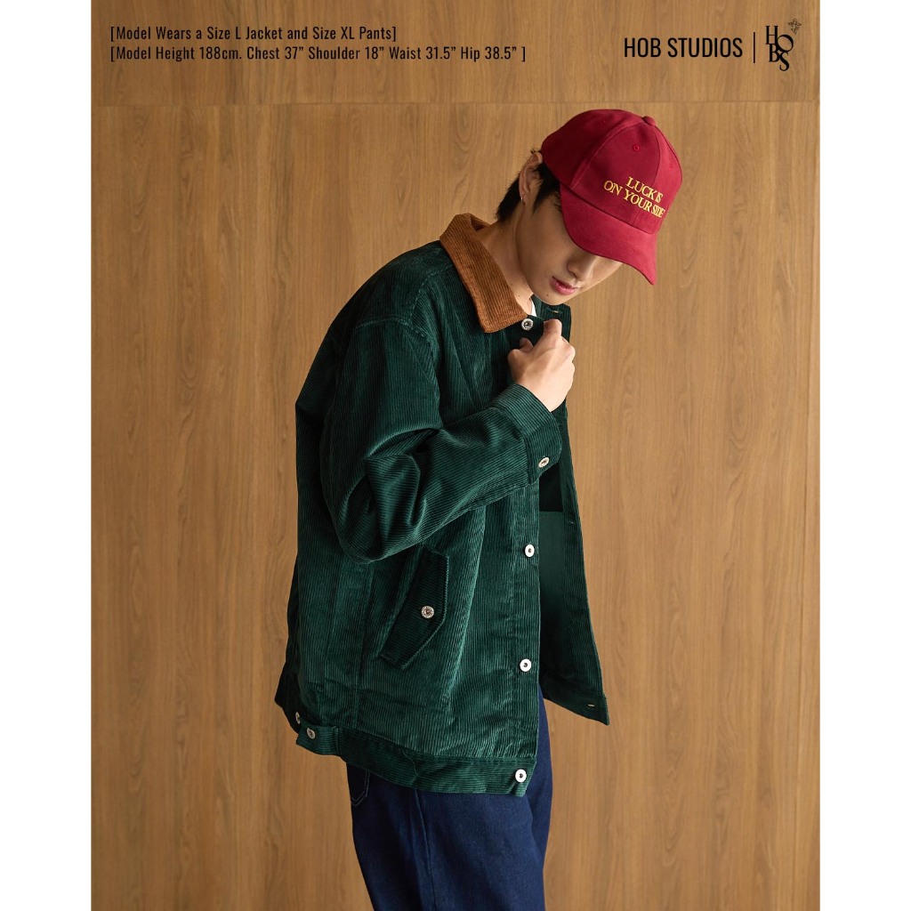Hob Studios Cotton Corduroy Jacket แจคเก็ตลูกฟูกผู้ชาย