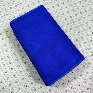 ผ้าเช็ดผม เช็ดหน้า แบบสีพื้น ผ้านาโน ขนาด 35x70.cm สีน้ำตาล/น้ำเงิน/เทา แพ็ค 12ผืน