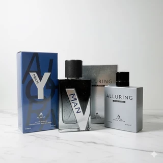 โปรคู่2ขวด ALORA Y MAN 100ML น้ำหอมผู้ชาย น้ำหอมผู้หญิง สไตร์หนุ่มเทห์ กลิ่นหอมติดทน -3246