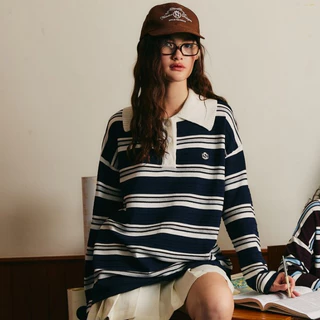 Nineties Design : Class Of Nineties Polo Sweater เสื้อสเวตเตอร์ ไหมพรม รุ่น Anatasia