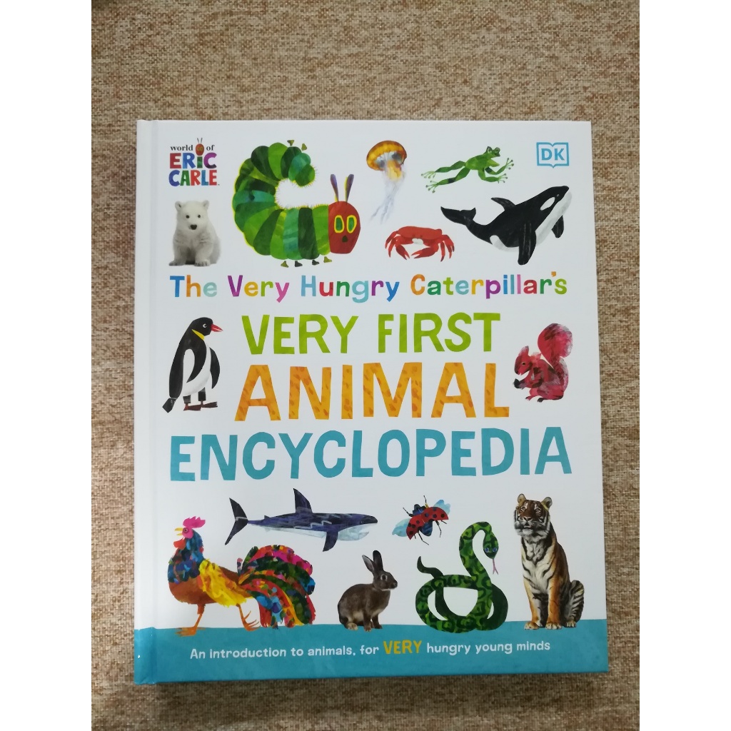 The Very Hungry Caterpillar's Very First Animal Encyclopedia (ภาษาอังกฤษ) ปกแข็ง ของใหม่ (A5)