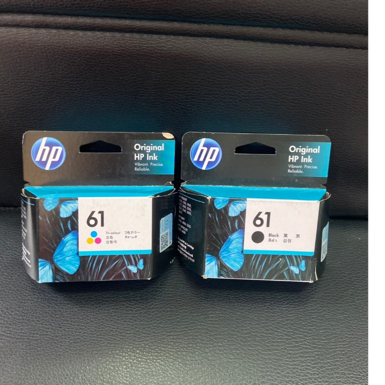 hp 61XL หมึกพิมพ์ Inkjet รุ่น hp 61 Black  Hp 61 สี ของแท้