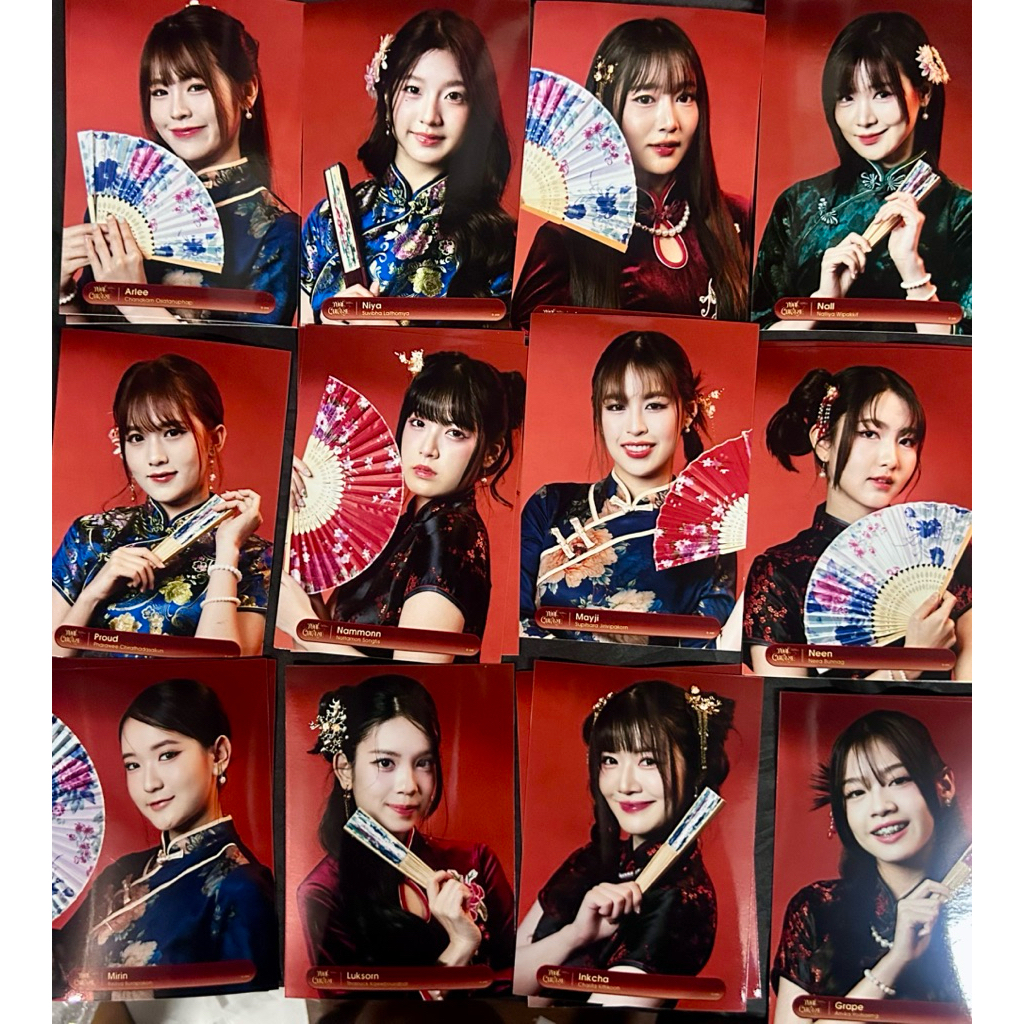 Photoset BNK48 TCA รุ่น 5 6 Arlee Niya Jew Luksorn Blythe Mail Grape Mail Thai Chinese