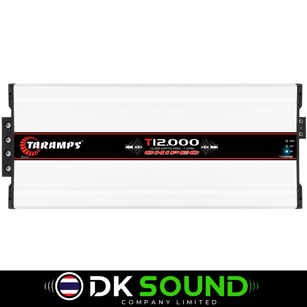 Taramps รุ่น T 12.000 1 Ohm 12000W RMS Car Audio Amplifier – High Power Mono Amp สินค้ารับประกันศูนย