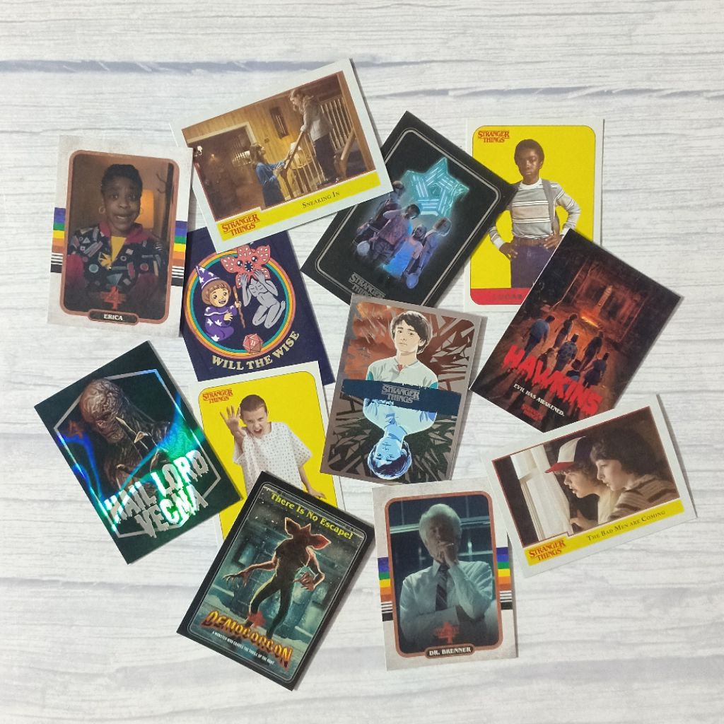 (สินค้าพร้อมจัดส่ง✅) กล่องสุ่มการ์ดหนังซีรีย์ Stranger Things Netflix Collection Cards